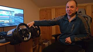 Thrustmaster tgt 2 и Thrustmaster t300RS  shifter Thrustmaster TH8S мой выбор🤔🙂 [upl. by Luap286]