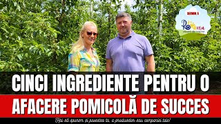 Cinci ingrediente pentru o afacere pomicolă de succes  România Văzută Din Tractor [upl. by Edy]