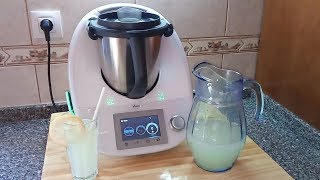 Limonada  Como fazer esta Receita Bimby  Thermomix TM6 TM5 TM31 [upl. by Reel]