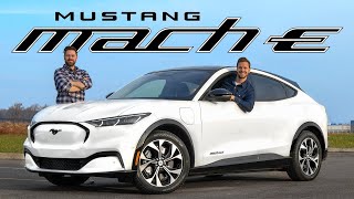 2021 Mustang MachE Review  Zero to Controversial In 48 Seconds [upl. by Aelanej]