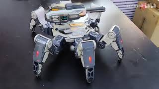 Scifi hexapod robot I built [upl. by Ambrosi]