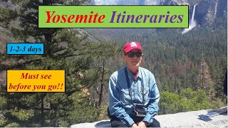 Itineraries to Yosemite National Park 123 days [upl. by Drawde466]