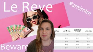 The Truth About Le Reve  antimlm [upl. by Kevina]