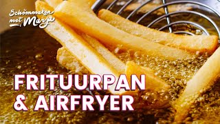 Frituurpan schoonmaken en airfryer schoonmaken 💦 Schoonmaken met Marja Middeldorp [upl. by Anoo489]