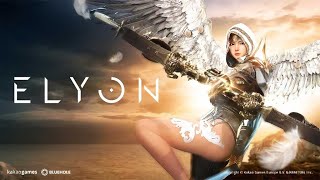 ELYON GAMEPLAY  PROBANDO MMO FREE [upl. by Aneehsor]