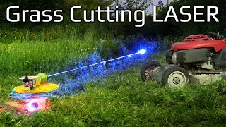 Mowing My Lawn with a LASER [upl. by Blanch]