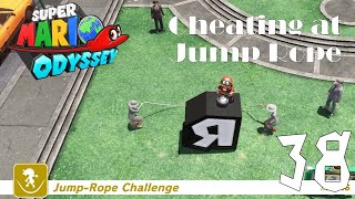 Super Mario Odyssey  38  Metro Kingdom Moons Part 2  Cheating at Jump Rope [upl. by Oakleil]