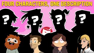 4 Artists Design Characters from the Same Description [upl. by Michaud]