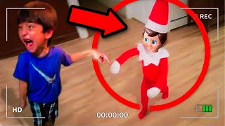 Elf On The Shelf Caught MOVING On Camera Walking Speaking 😱 [upl. by Antonina]