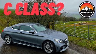 Should You Buy a MERCEDES C CLASS COUPE Test Drive amp Review 2019 W205 C220d [upl. by Barina]