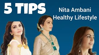 5 tips to learn from Nita Ambanis healthy lifestyle❓🔥 [upl. by Aubrette]