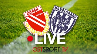 LIVE FC Energie Cottbus vs Babelsberg 03  Regionalliga Nordost  SP13 [upl. by Denbrook220]