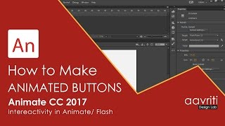 HOW TO MAKE AN ANIMATED BUTTON  AAVRITI  ANIMATE CC 2017 [upl. by Heiney320]