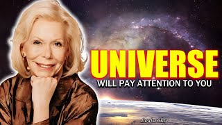 Louise Hay This is How the Universe Will Notice You  ATTRACT WEALTH amp PROSPERITY [upl. by Ecidnak728]