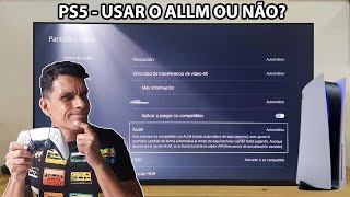 PS5 UPDATE ALLM MELHORA OU PIORA A IMAGEM [upl. by Yenaiv]