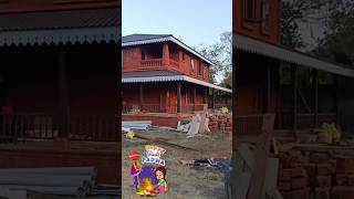 Superb Laterite stone house laterite youtubeshorts house thalapathy thala yuvanshankarraja [upl. by Thorrlow]