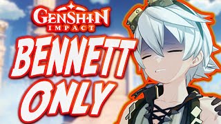 Can You Beat Genshin Impact Only Using Bennett [upl. by Uund]