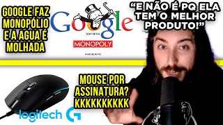 EUA DIZ QUE GOOGLE É MONOPÓLIO  LOGITECH SUGERE MOUSE POR ASSINATURA  Tecnologia e Classe [upl. by Akeyla]