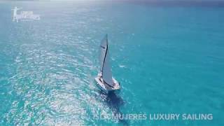 Isla Mujeres Luxury Sailing  Cancun Adventures [upl. by Doralynn328]