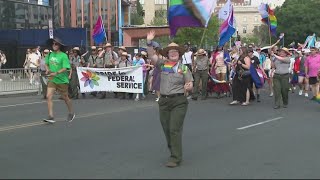 Pride parade spreads message of love in DC [upl. by Pacificia590]