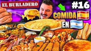 Probando COMIDA ESPAÑOLA en ARGENTINA ¿ESTARÁ BUENO El Burladero [upl. by Karissa256]