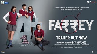 FARREY Official Trailer  Salman Khan  Alizeh  Soumendra Padhi  In Cinemas 24th November [upl. by Mcwherter]