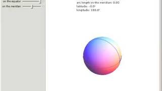 Latitude and Longitude of a Point on a Sphere [upl. by Stace987]