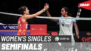 VICTOR Denmark Open 2023  Carolina Marin ESP 6 vs Pusarla V Sindhu IND  SF [upl. by Langer]