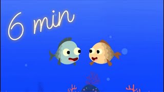 10 Little Fishies  Great Song for Kids 6 min [upl. by Euk]