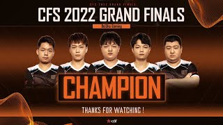 CFS 2022 Grand Final  Day 10 [upl. by Eelimaj]