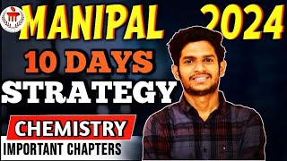 Manipal Important Chapter 2024  10 Day strategy to score 150 in MET Exam  Deleted chapter 🤐 [upl. by Omle]