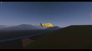 Flying the Airbus Beluga  Roblox Aeronautica [upl. by Kessel]