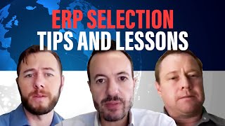 Lessons from ERP Software Selections  ERP Selection Advice [upl. by Akessej]