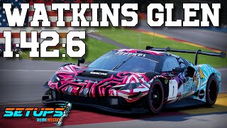 Watkins Glen 1426 Hotlap  Ferrari 296 GT3  UOL Academy  Assetto Corsa Competizione [upl. by Geraldina927]