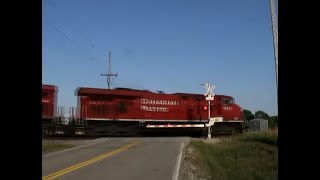 CP Rail Freight Train Adams Rd [upl. by Zoila]