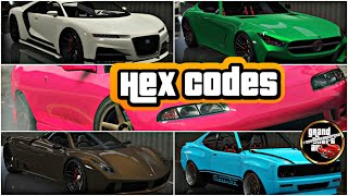 20 Modded Crew Colours WITH Hex Codes NEW [upl. by Ayrad]