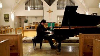 Liszt Two Concert Etudes No 1 Waldesrauschen Hsiang John Tu Piano [upl. by Euqitsym757]