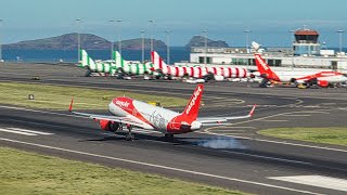 Amazing Easyjet neo Livery Landing On Stunning Madeira Island [upl. by Astto540]