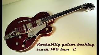 Rockabilly backing track 140 bpm E [upl. by Ihtak947]