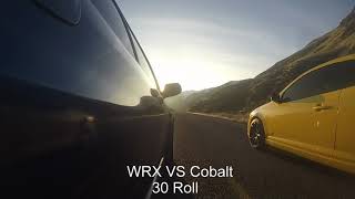 Audi RS3 VS Built WRX VS Cobalt SS [upl. by Halilahk]