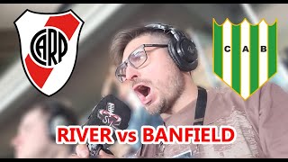 RIVER VS BANFIELD  NARRACION EN VIVO CON 2 CAMARAS  COPA DE LA LIGA ARGENTINA  FECHA 6 [upl. by Edea646]