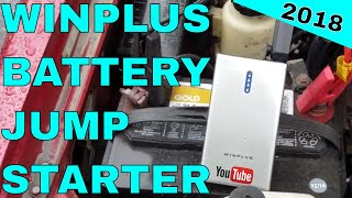 The Winplus Battery Jump Starter  A Quick Review [upl. by Caundra]