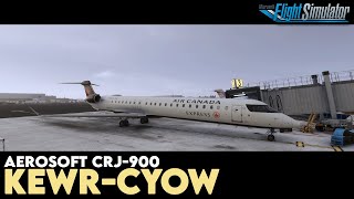 MSFS2020  Real World ACJAZZ Ops  Aerosoft CRJ900 [upl. by Neyugn]