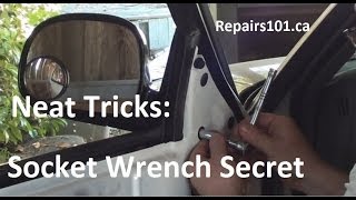 Neat Tricks Socket Wrench Secret [upl. by Inalaeham]