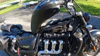 DERESTRICTING the Triumph Rocket 3 Roadster [upl. by Leirda85]