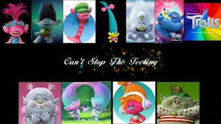 Trolls  Cant Stop The Feeling Lyrics PREMIERE [upl. by Enailil62]