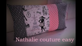 Tutoriel pour confectionner cette jolie housse de coussin [upl. by Rolecnahc]