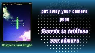 Bosquet x Sani Knight  Paranoid Sub en Español [upl. by Lilac774]