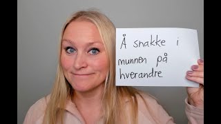 Video 1091 Å snakke i munnen på hverandre [upl. by Scottie]