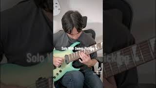 Solo With Sweep Picking [upl. by Thad416]